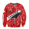 Canada All Over Print 3d all over printed maple leaf spider HHT10072015-Apparel-PL8386-Sweat Shirt-S-Vibe Cosy™