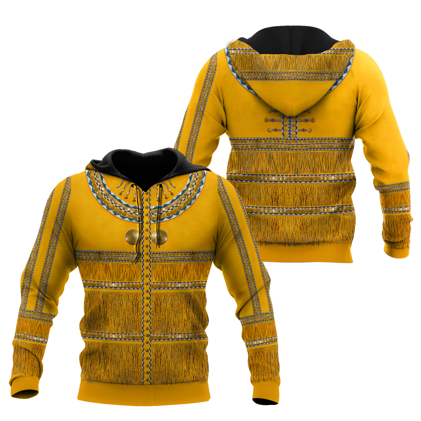 Premium Native American Hoodie 3D All Over Printed Shirts DA17112005CLVH-LAM