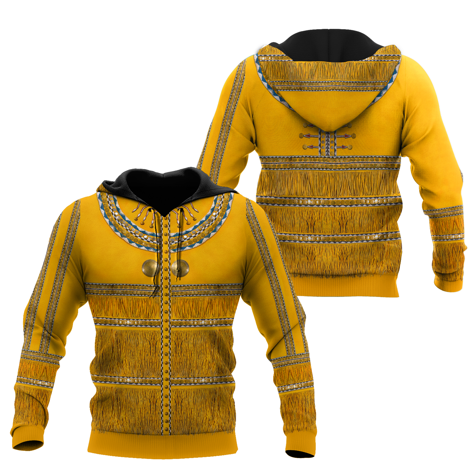 Premium Native American Hoodie 3D All Over Printed Shirts DA17112005CLVH-LAM