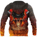 Crazy Skull Firefighter Hoodie For Men And Women DQB08282002-TQH