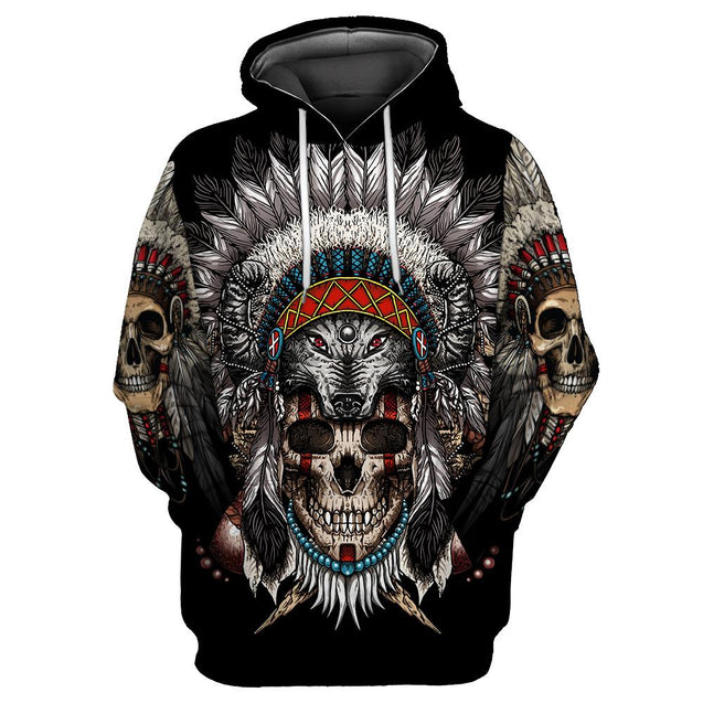 Native American 3D All Over Printed Unisex Shirts