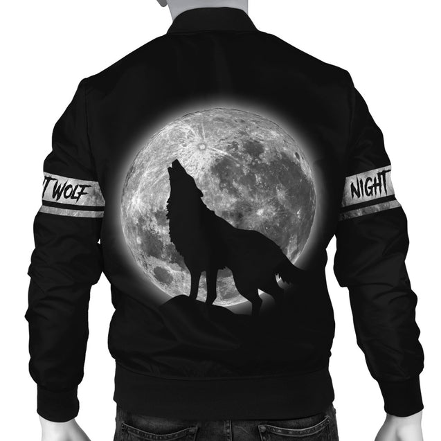 Wolf in Moon 3D All Over Printed Unisex Shirts