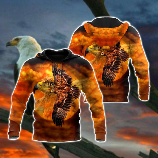 Eagle Fly Hoodie 3D All Over Printed Shirts For Men VP15092002-LAM