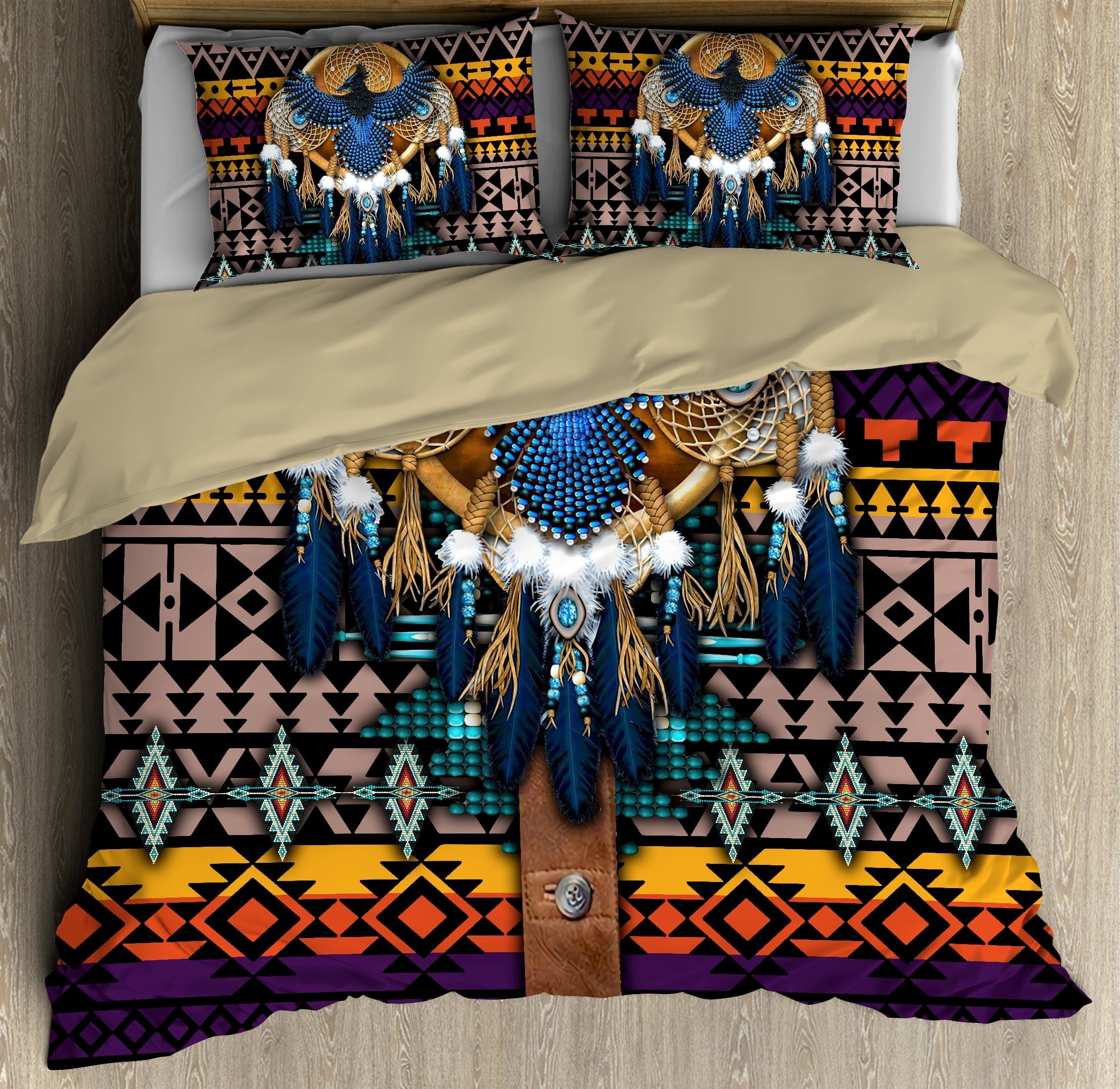 Native American 3D All Over Printed Bedding Set