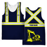 Customize Name Heavy Equipment Operator 3D All Over Printed Unisex Shirt