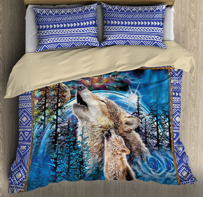 Wolf 3D All Over Printed Bedding Set