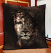 Jesus and Lion 3D Full Printing Soft and Warm Quilt