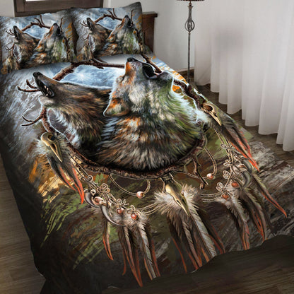 Wolf 3D All Over Printed Bedding Set
