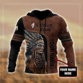 Customize Name Native American 3D All Over Printed Combo Hoodie + Sweatpant