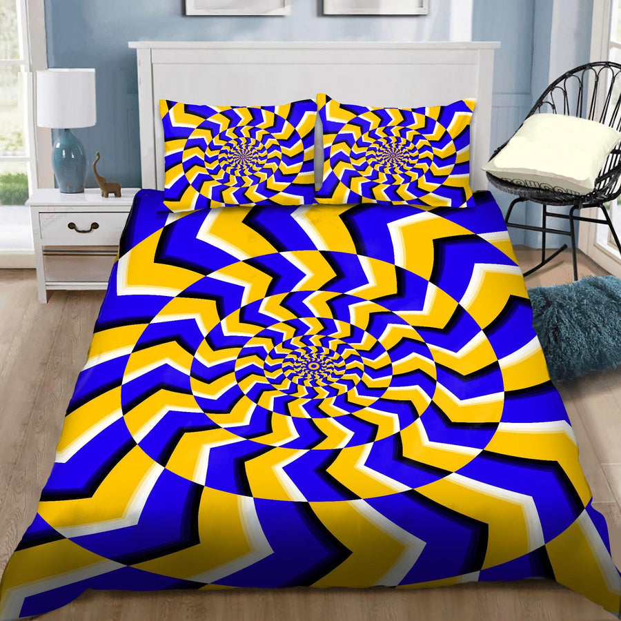 Psychedelic Circle Hippie Bedding Set DQB07152003-TQH-BEDDING SETS-TQH-Twin-Vibe Cosy™