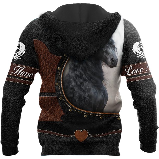 Friesian Horse 3D All Over Printed Shirts For Men And Women TR1711204