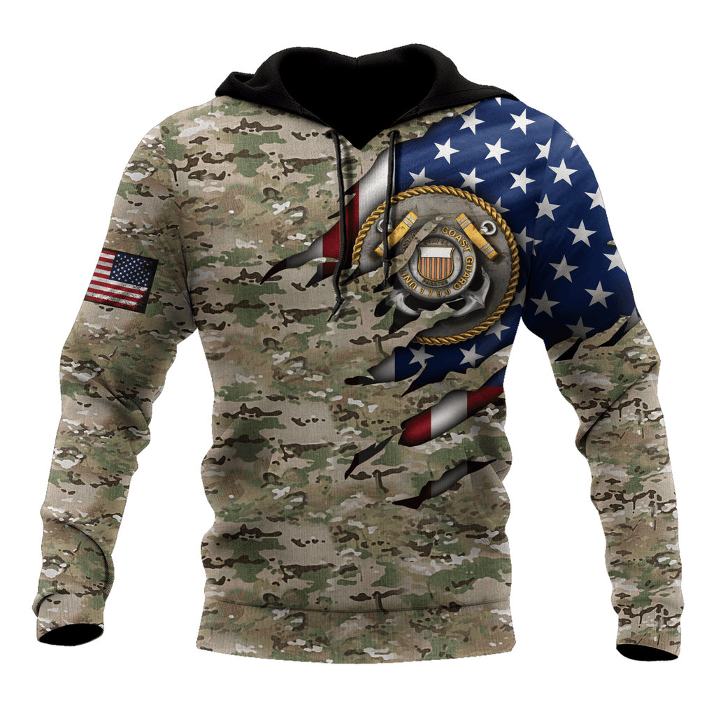United States Coast Guard 3D All Over Printed Unisex Shirts