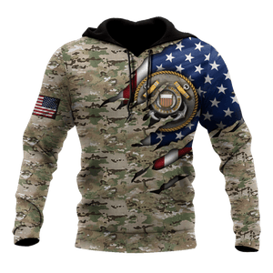 United States Coast Guard 3D All Over Printed Unisex Shirts