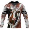 Cow 3d hoodie shirt for men and women DD11182001