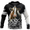 Cow 3d hoodie shirt for men and women DD11172004