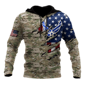 United States Air Force 3D All Over Printed Unisex Shirts