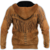 Native Cowboy Jacket No14 Cosplay 3D Over Printed Unisex Deluxe Hoodie ML