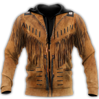 Native Cowboy Jacket No14 Cosplay 3D Over Printed Unisex Deluxe Hoodie ML