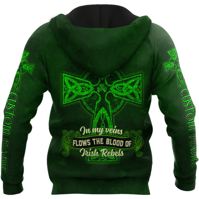 Premium Unisex Hoodie Personalized Irish St.Patrick Day ML