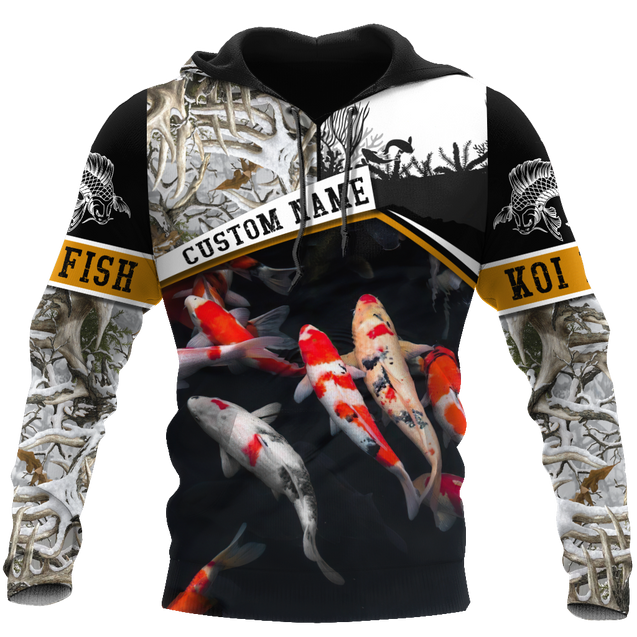 Personalized Name XT Beautiful Koi 3D All Over Printed Shirts VP01032104