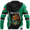 Persionalized Mexico 3D All Over Printed Unisex Hoodie