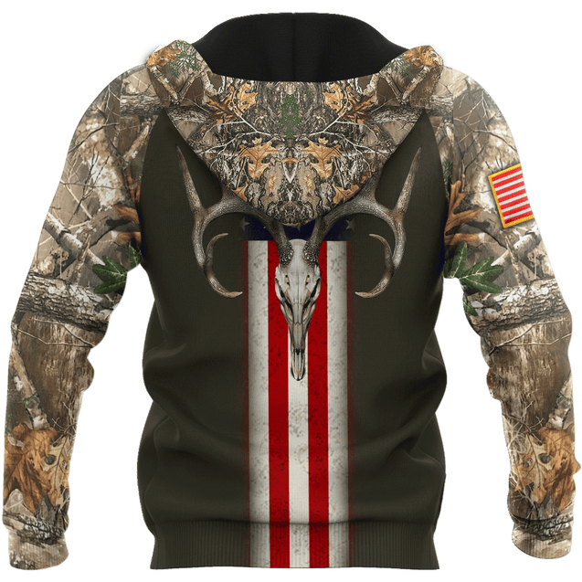 American By Birth Hunter By Choice 3D All Over Printed Unisex Shirts