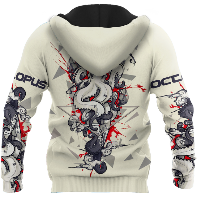 Premium Unisex Hoodie Octopus Vector Design ML