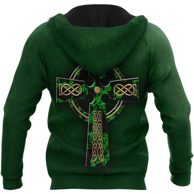 Irish St.Patrick day 3d hoodie shirt for men and women