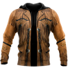 Native Cowboy Jacket No15 Cosplay 3D Over Printed Unisex Deluxe Hoodie ML