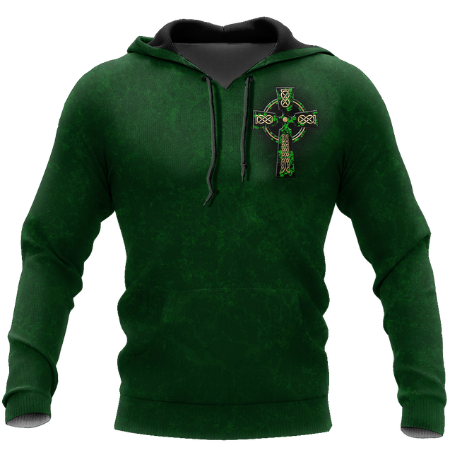 Irish St.Patrick day 3d hoodie shirt for men and women