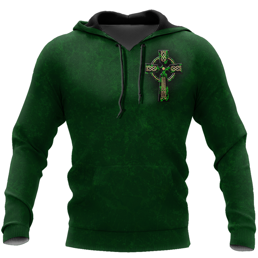 Irish St.Patrick day 3d hoodie shirt for men and women