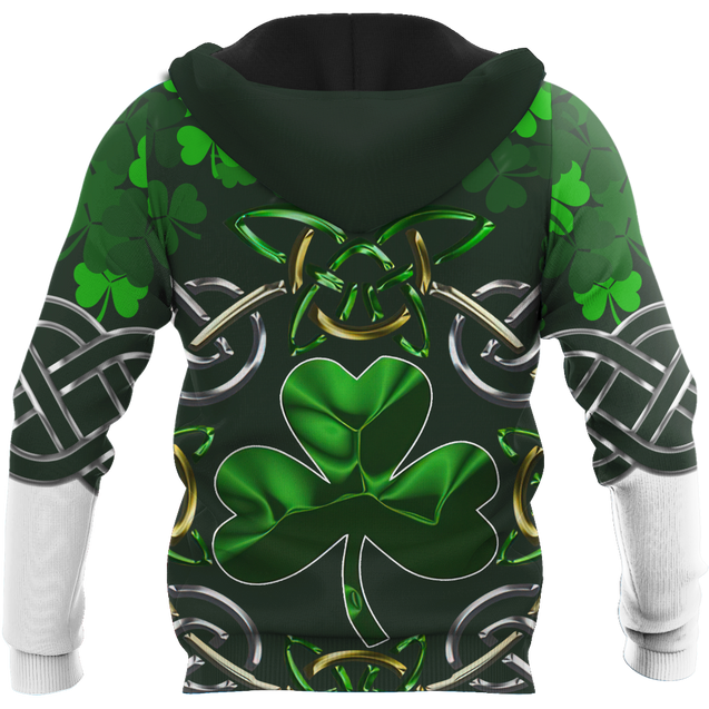 Customize Name Celtic Clover Hoodie For Men And Women MH02022102