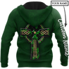 Irish St.Patrick day 3d hoodie shirt for men and women custom name