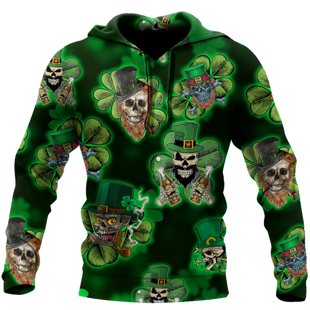 Skull Pattick Hoodie For Men And Women MH02022105