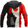 Jesus - Canada Flag 3D All Over Printed Shirts DA02032101