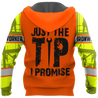 Personalized Ironworker Safety Just The Tip I Promise 3D Printed Unisex Shirts TN