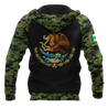 Mexico Coat Of Arms 3D All Over Printed Shirts