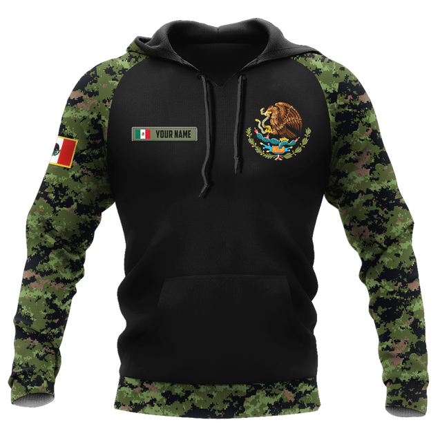 Mexico Coat Of Arms 3D All Over Printed Shirts