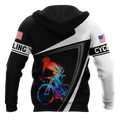 Personalized Cycling 3D All Over Printed Hoodie