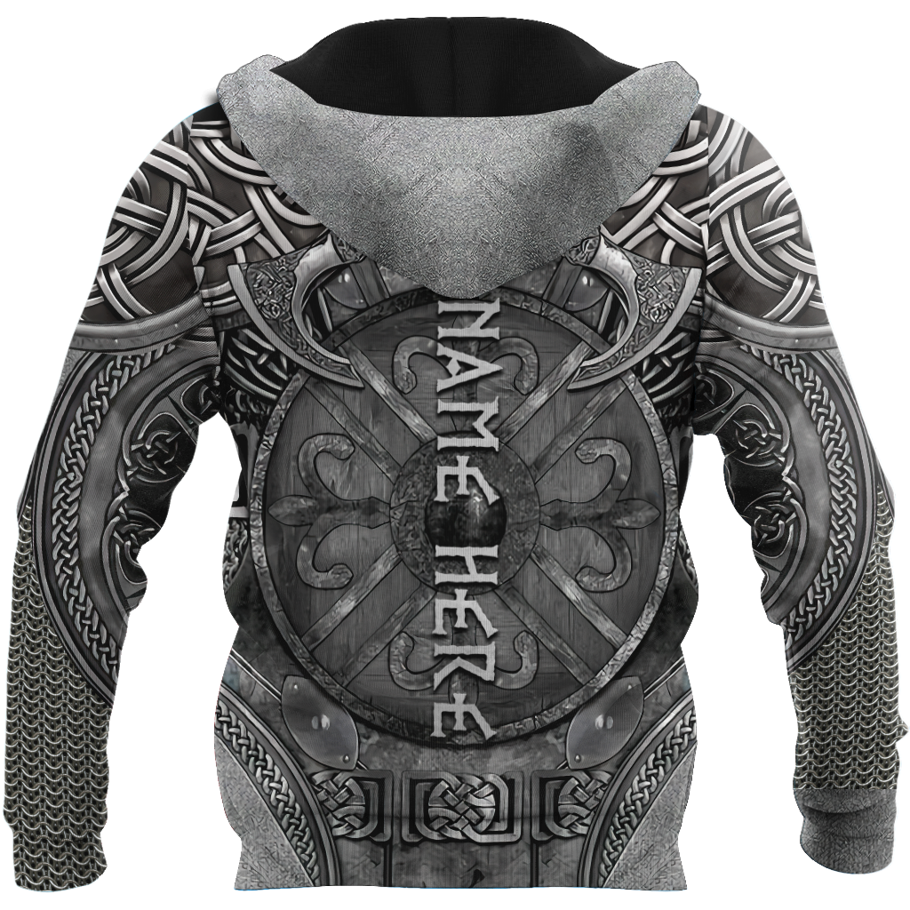 Customized Name Viking 3D All Over Printed Unisex Shirts