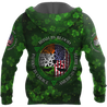 Irish By Blood American By Birth 3D All Over Printed Shirts