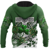 Premium Unisex Hoodie Custom Name Irish St.Patrick Day The Cross And Shamrock ML