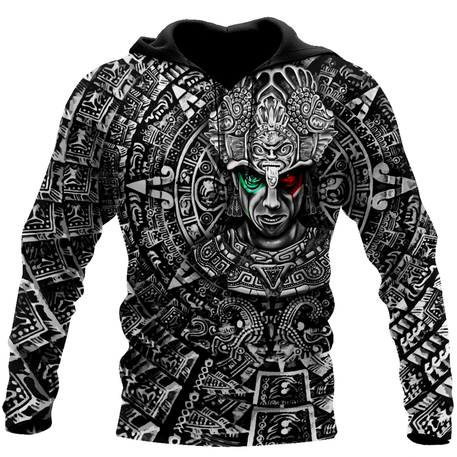 Aztec Warrior Mexican 3D All Over Printed Unisex Shirts
