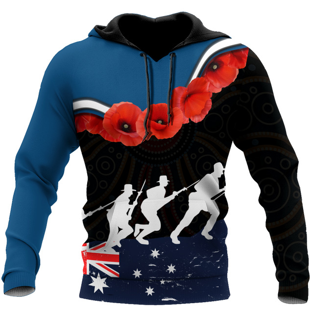 Anzac Day 3D Printed Unisex Shirts TN