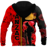 Premium Anzac Day Australian Army Poppy 3D Printed Unisex Shirts TN NTN03042104