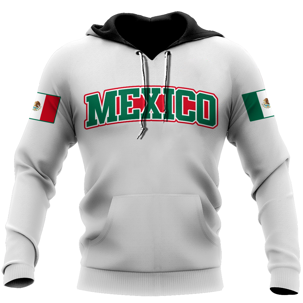 Persionalized name Mexico 3D All Over Printed Unisex Hoodie MH03052101