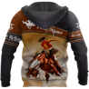 Personalized Name Rodeo 3D All Over Printed Unisex Shirts Bronc Riding