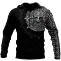 Mexico Aztec Warrior 3D All Over Printed Unisex Shirts