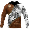 Personalized Name Bull Riding 3D All Over Printed Unisex Shirts Team Roping Zipper