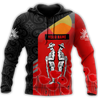 Premium Unisex Hoodie Personalized Remember Anzac Day Maori Tattoo And Aboriginal ML